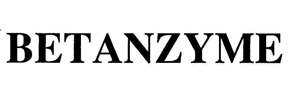 Mẫu nhãn hiệu BETANZYME