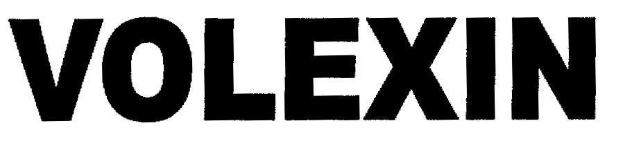 Mẫu nhãn hiệu VOLEXIN
