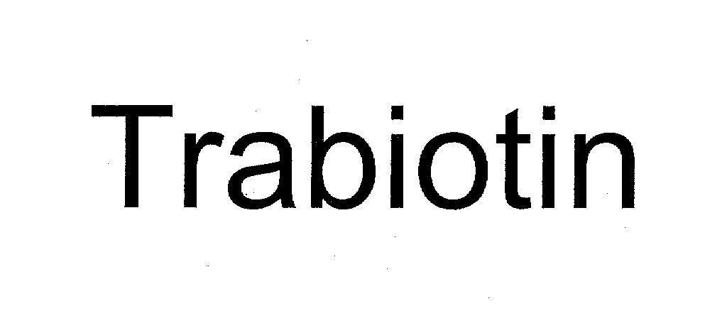 Mẫu nhãn hiệu TRABIOTIN