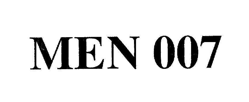 Mẫu nhãn hiệu MEN 007
