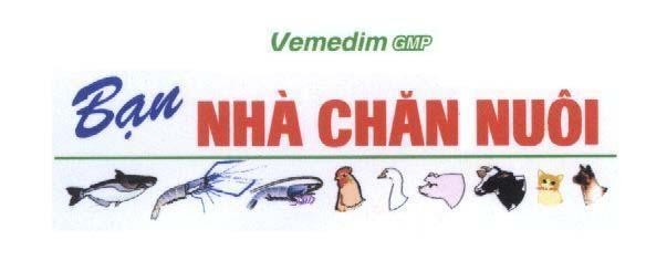 Mẫu nhãn hiệu VEMEDIM GMP Bạn Nhà Chăn Nuôi
