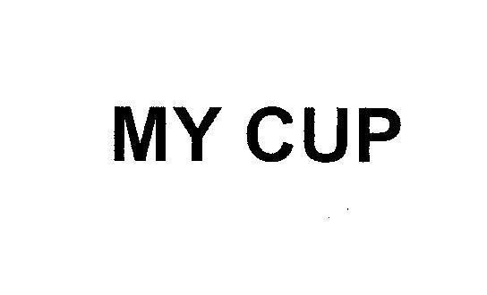 Mẫu nhãn hiệu MY CUP