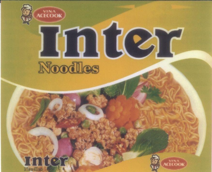 Mẫu nhãn hiệu VINA ACECOOK INTER NOODLES TOP RAMEN