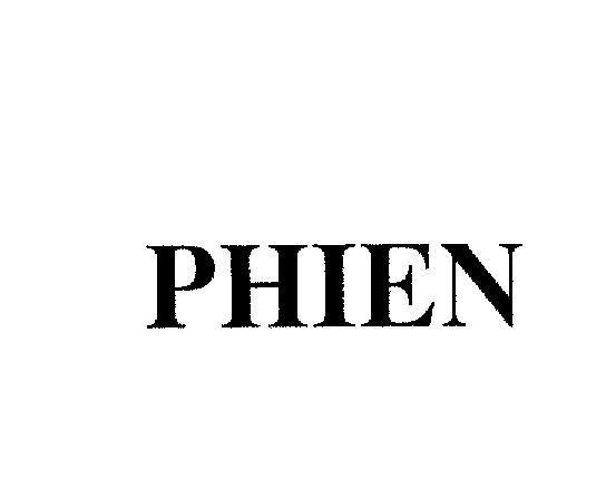 Mẫu nhãn hiệu PHIEN