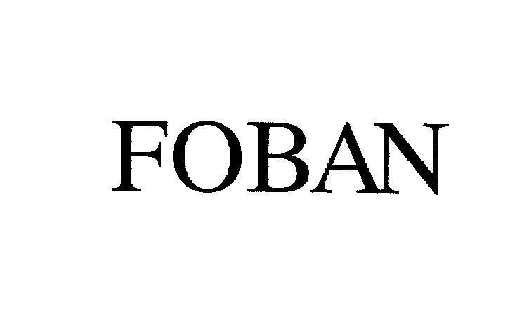 Mẫu nhãn hiệu FOBAN