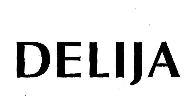 Mẫu nhãn hiệu DELIJA