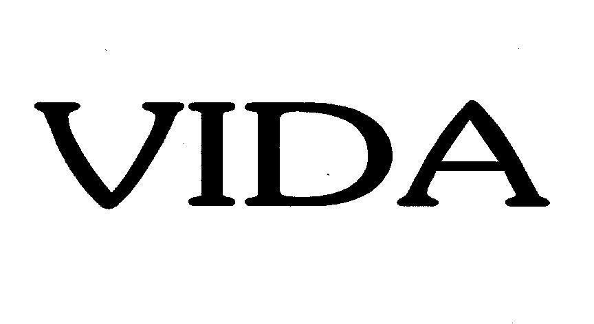 Mẫu nhãn hiệu VIDA