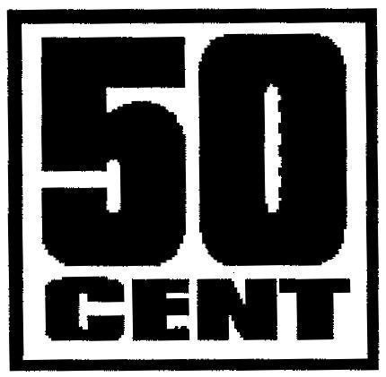 Mẫu nhãn hiệu 50 CENT