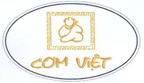 Mẫu nhãn hiệu Cơm Việt