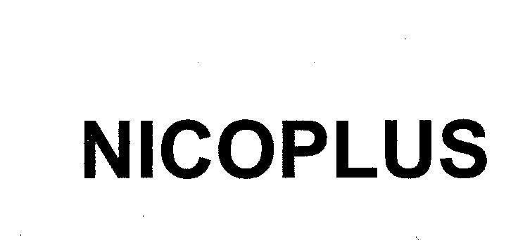 Mẫu nhãn hiệu NlCOPLUS