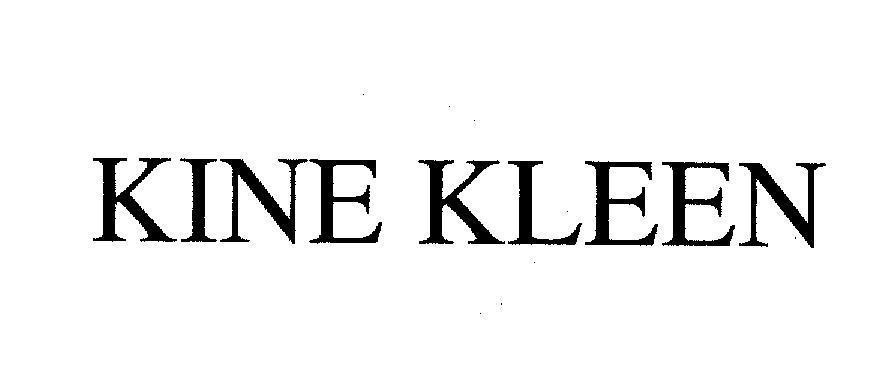 Mẫu nhãn hiệu KINE KLEEN