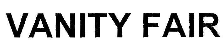 Mẫu nhãn hiệu VANITY FAIR