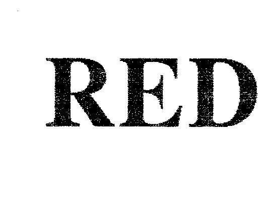 Mẫu nhãn hiệu RED