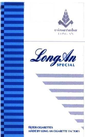 Mẫu nhãn hiệu VINATABA LONG AN SPECIAL