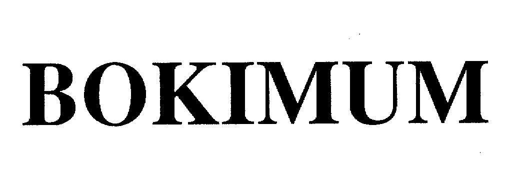 Mẫu nhãn hiệu BOKIMUM