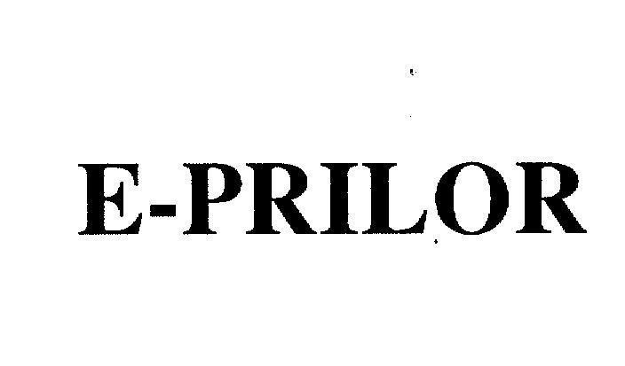 Mẫu nhãn hiệu E-PRILOR