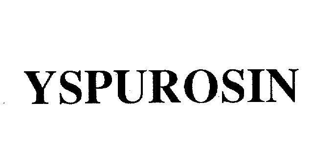 Mẫu nhãn hiệu YSPUROSIN