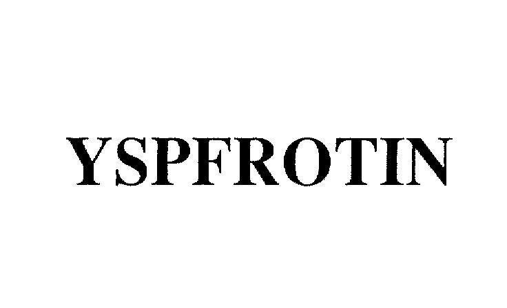 Mẫu nhãn hiệu YSPFROTIN