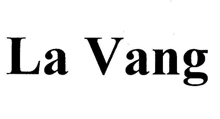 Mẫu nhãn hiệu LA VANG