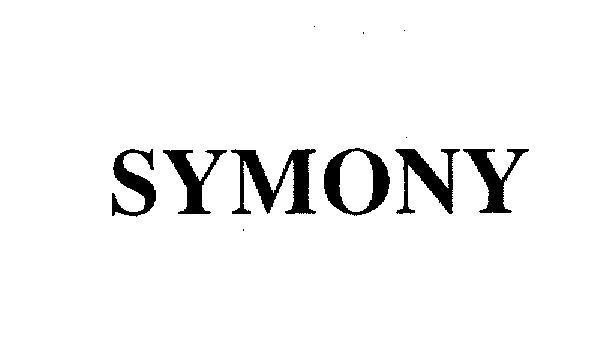 Mẫu nhãn hiệu SYMONY
