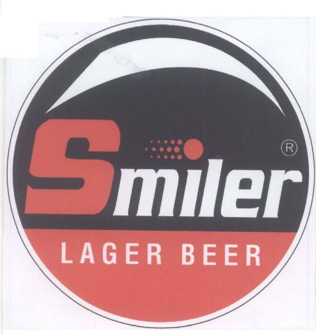 Mẫu nhãn hiệu SMILER LAGER BEER