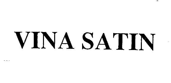 Mẫu nhãn hiệu VINA SATIN