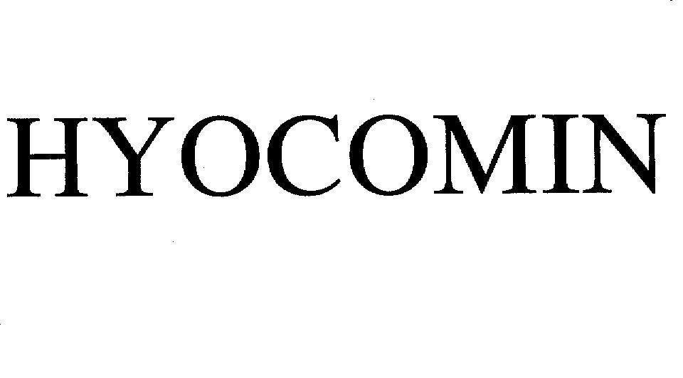 Mẫu nhãn hiệu HYOCOMIN