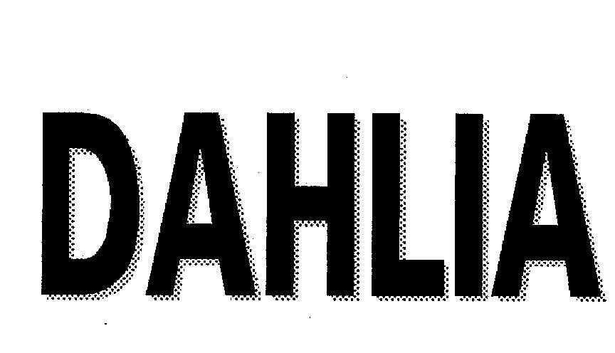 Mẫu nhãn hiệu DAHLIA