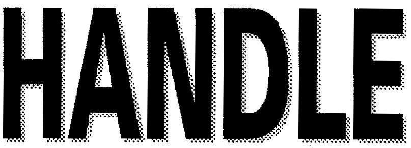 Mẫu nhãn hiệu HANDLE