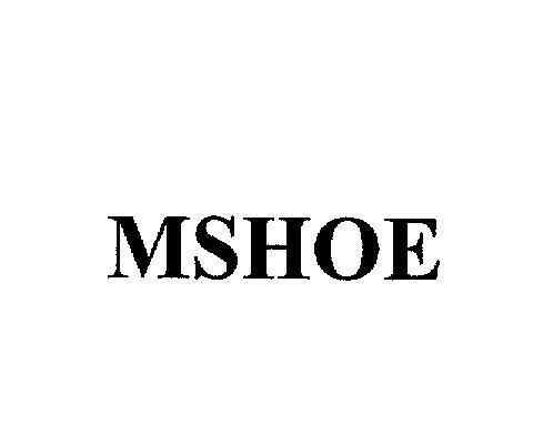 Mẫu nhãn hiệu MSHOE