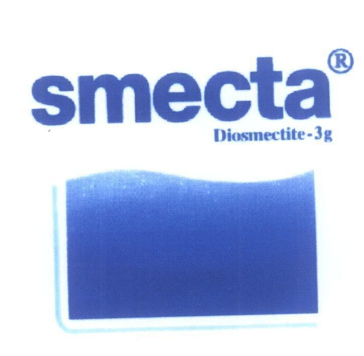 Mẫu nhãn hiệu SMECTA DIOSMECTITE 3G