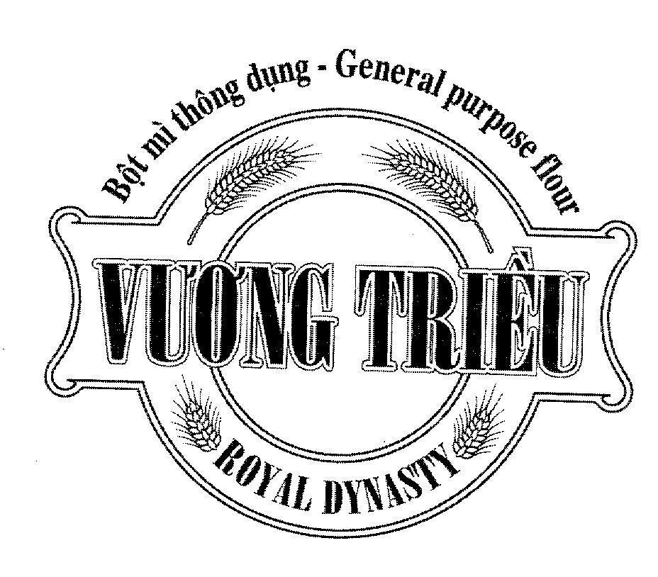 Mẫu nhãn hiệu BOT MI THONG DUNG VUONG TRIEU ROYAL DYNASTY