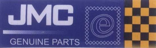 Mẫu nhãn hiệu JMC GENUINE PARTS E