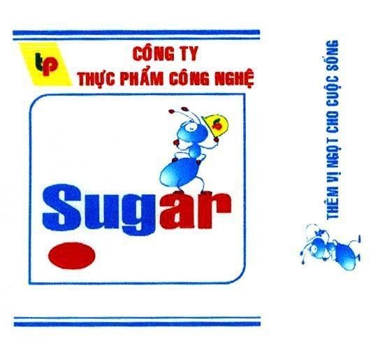 Mẫu nhãn hiệu TP Công ty thực phẩm Công Nghệ SUGAR THEM VI NGOT CHO CUOC SONG