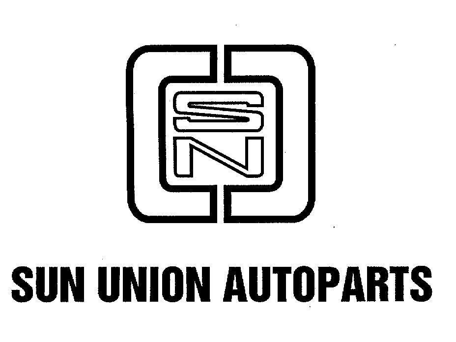 Mẫu nhãn hiệu S N SUN UNION AUTOPARTS