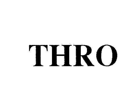 Mẫu nhãn hiệu THRO