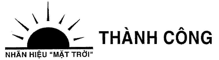 Mẫu nhãn hiệu NHãN HIệU MặT TRờI THàNH CÔNG