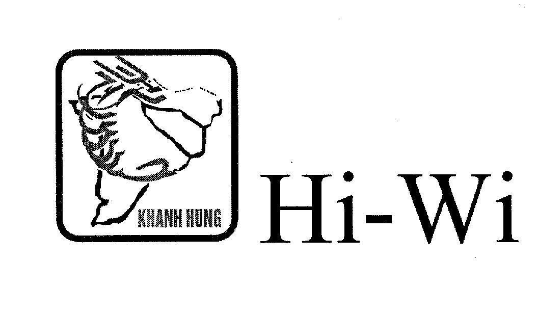 Mẫu nhãn hiệu KHANH HUNG HI-WI