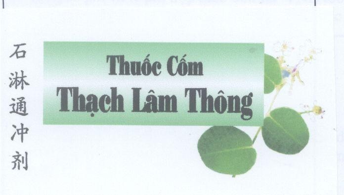 Mẫu nhãn hiệu THUOC COM THACH LAM THONG SHI LIN TONG CHONG JI