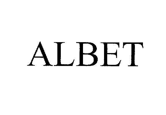 Mẫu nhãn hiệu ALBET