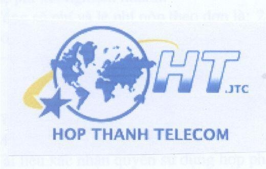 Mẫu nhãn hiệu HT JTC HOP THANH TELECOM