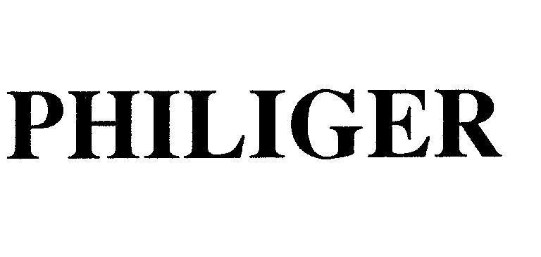 Mẫu nhãn hiệu PHILIGER