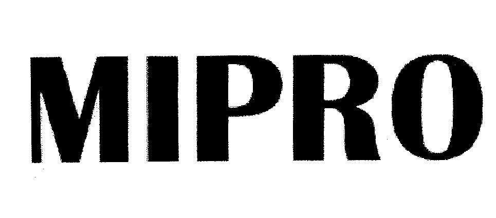 Mẫu nhãn hiệu MIPRO