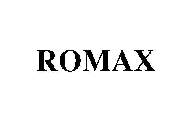 Mẫu nhãn hiệu ROMAX