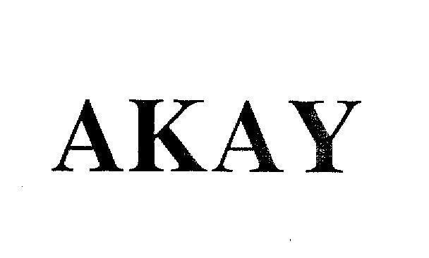 Mẫu nhãn hiệu AKAY