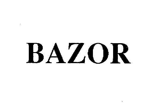 Mẫu nhãn hiệu BAZOR