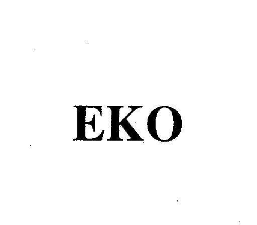 Mẫu nhãn hiệu EKO