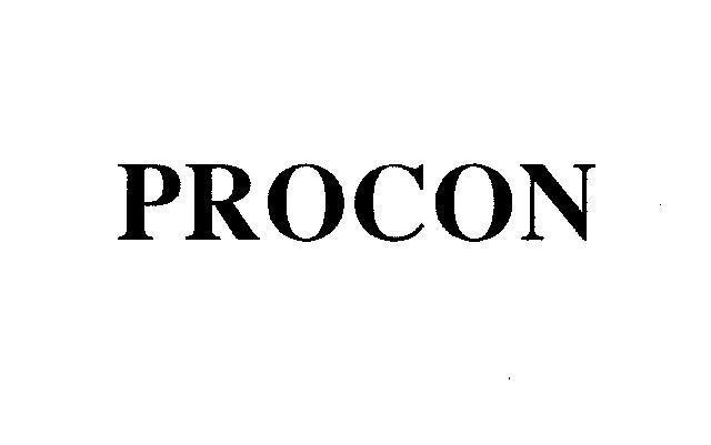 Mẫu nhãn hiệu PROCON