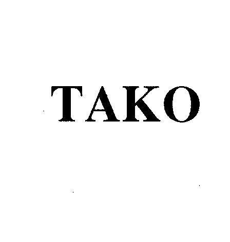 Mẫu nhãn hiệu TAKO