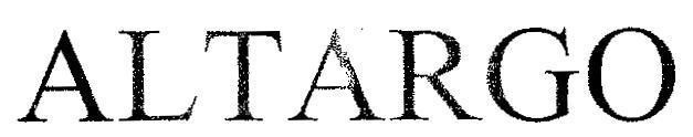 Mẫu nhãn hiệu ALTARGO